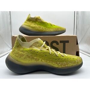 Adidas Yeezy Boost 380 Hylte Glow Mens Yellow Sneakers FZ4990
